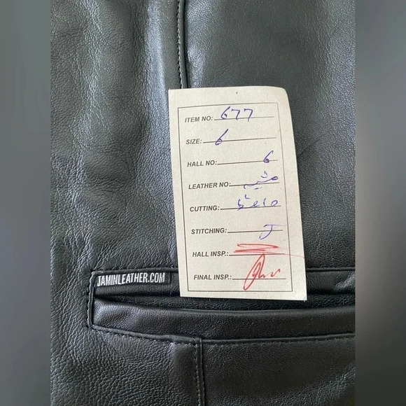 Jasmin Leather Vest size‎ 6 women’s - Picture 2 of 4